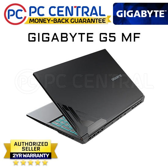 Gigabyte G5 MF (E3PH333SH) RTX 4050 Gaming Laptop 15.6" FHD IPS 144Hz Intel Core i5-12450H / 512GB SSD / RTX 4050 6GB / Win 11 (PC CENTRAL)