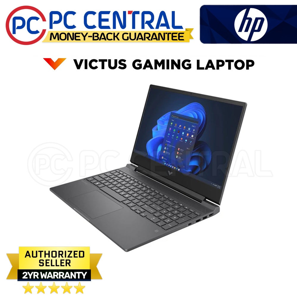 HP Victus 15 (15-FA1323TX) Gaming Laptop 15.6-in FHD IPS 144Hz / Intel Core i5-12450H / 16GB / 512GB SSD / RTX 4050 / Windows 11 (PC CENTRAL)