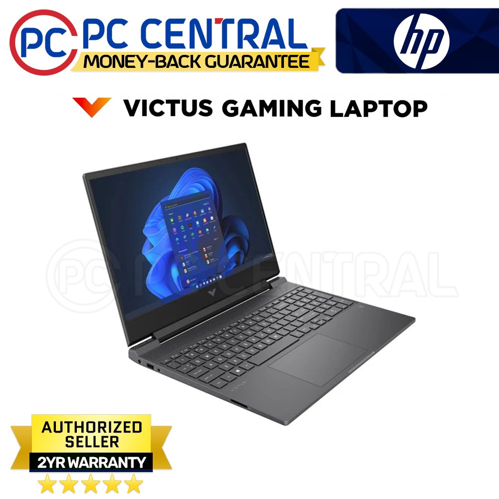 HP Victus 15 (15-FA1323TX) Gaming Laptop 15.6-in FHD IPS 144Hz / Intel Core i5-12450H / 16GB / 512GB SSD / RTX 4050 / Windows 11 (PC CENTRAL)