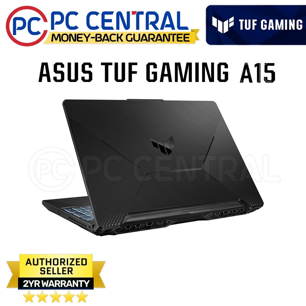 ASUS TUF A15 Gaming Laptop (FA506NC-HN011W) 15.6" Eclipse Gray AMD Ryzen 5 7535HS | 8GB DDR5  | 512GB SSD | Nvidia RTX 3050 4GB (PC CENTRAL)