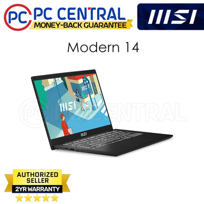 MSI Modern 14 C13M-1261PH |14" | INTEL CORE I3-1315U | 8GB RAM | 512GB | INTEL UHD GRAPHICS | PC CENTRAL