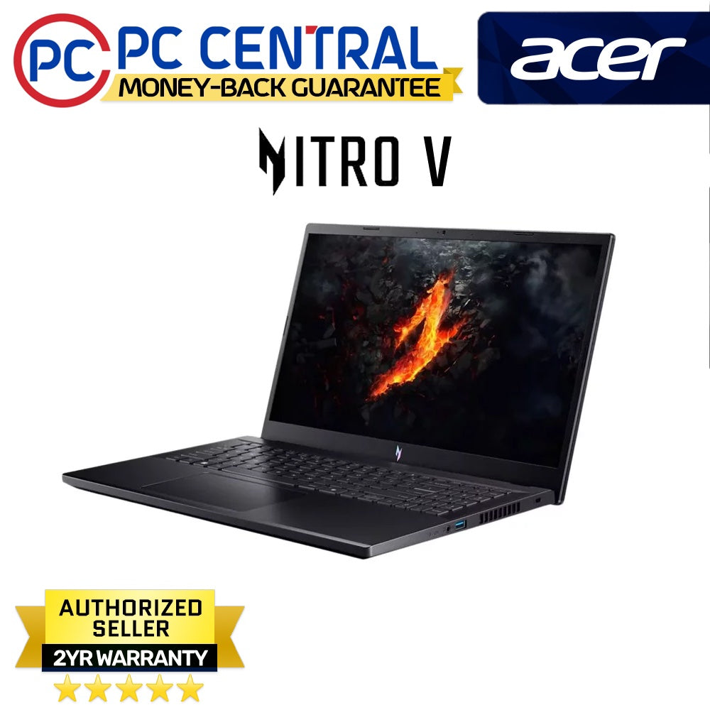 Acer Nitro V ANV15-41-R7ZB | 15.6inch FHD IPS 300nits | Ryzen 5 6600H | 8GB RAM | 512GB SSD | RTX 3050 6GB | WIN 11 HOME | PC CENTRAL