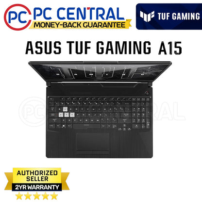 ASUS TUF A15 Gaming Laptop (FA506NC-HN011W) 15.6" Eclipse Gray AMD Ryzen 5 7535HS | 8GB DDR5  | 512GB SSD | Nvidia RTX 3050 4GB (PC CENTRAL)