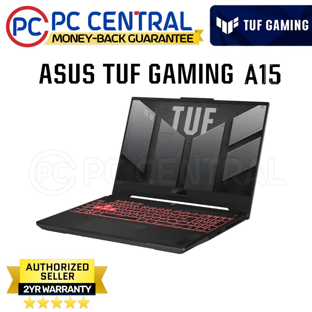 Asus TUF GAMING A15 FA507NUR-LP051W | 15.6" 144Hz | Ryzen 7 7435HS | 16GB RAM | 512GB SSD | RTX 4050 6GB | WIN 11 Home | PC Central