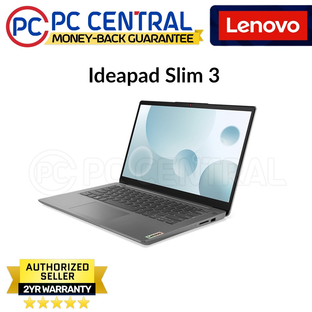 Lenovo Ideapad 3 141au7 82RJ00H5PH | 14" | Intel i3-1215U | 8GB DDR4 RAM | 512GB SSD | Intel UHD | WIN 11 HOME | PC CENTRAL