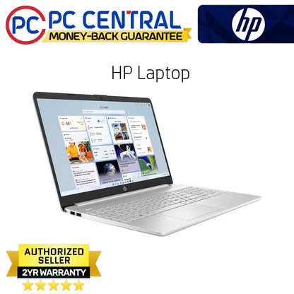 HP 15s Laptop (15s-EQ2316AU) | AMD Ryzen 5 5500U | 256GB SSD | 8GB DDR4 RAM | FREE MS OFFICE H&S (PC CENTRAL)