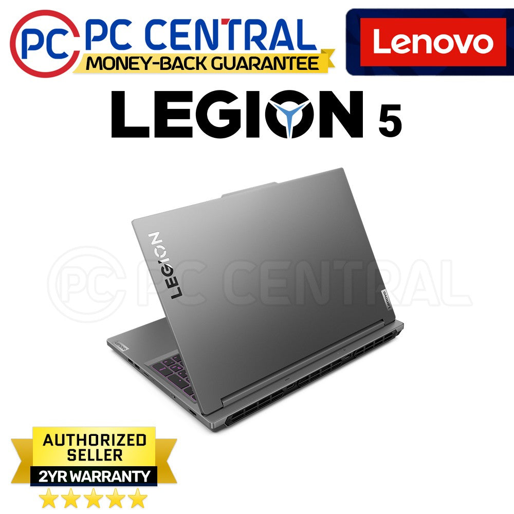 Lenovo Legion 5 16IRX9 83DG00F5PH Gaming Laptop | Intel Core i7-13650HX | NVIDIA RTX 4060 | 16" WQXGA 165Hz, | 16GB DDR5 RAM | 512GB SSD | WIN 11 HOME (PC CENTRAL)