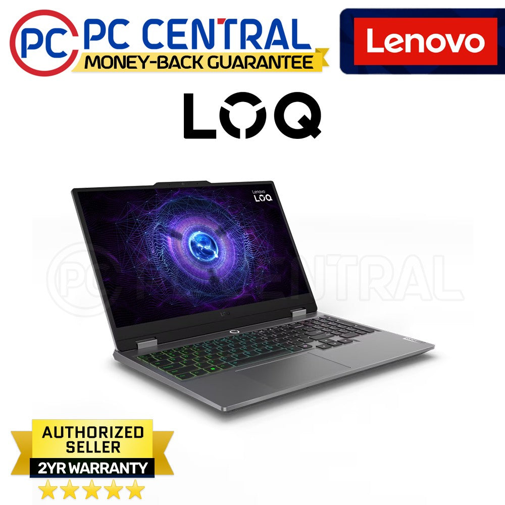 Lenovo LOQ (83FQ000BPH) Gaming Laptop | Intel Core i5-12450HX | Intel Arc A530M 4GB | 15.6" IPS 144Hz, | 8GB DDR5 RAM | 512GB SSD | WIN 11 (PC CENTRAL)