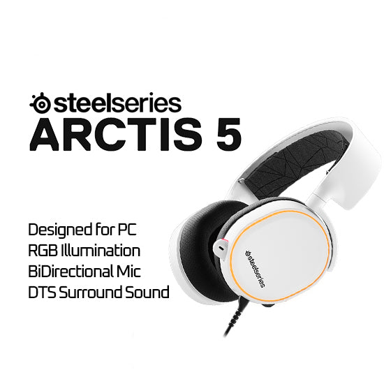 Arctis 5 white discount headset