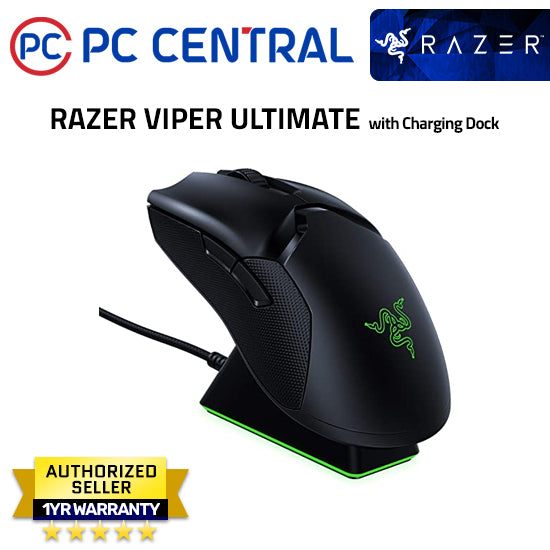 RAZER Viper Ultimate Gaming Mouse with Charging Dock