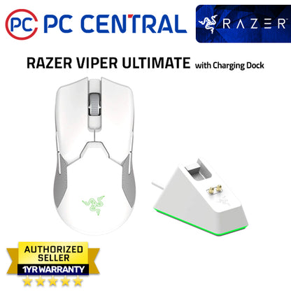 RAZER Viper Ultimate Gaming Mouse with Charging Dock