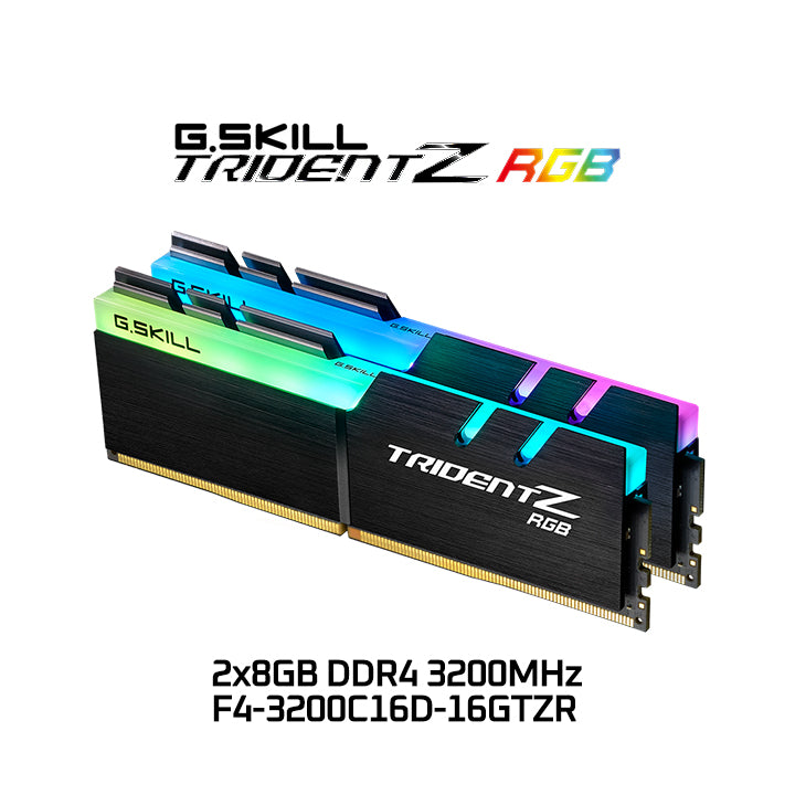 G.SKILL Trident Z RGB 16GB 2x8 3600MHz